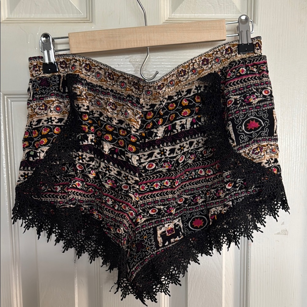 Bohemian Patterned Women's Shorts